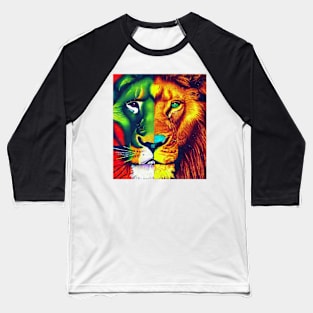 Lion Head Baseball T-Shirt